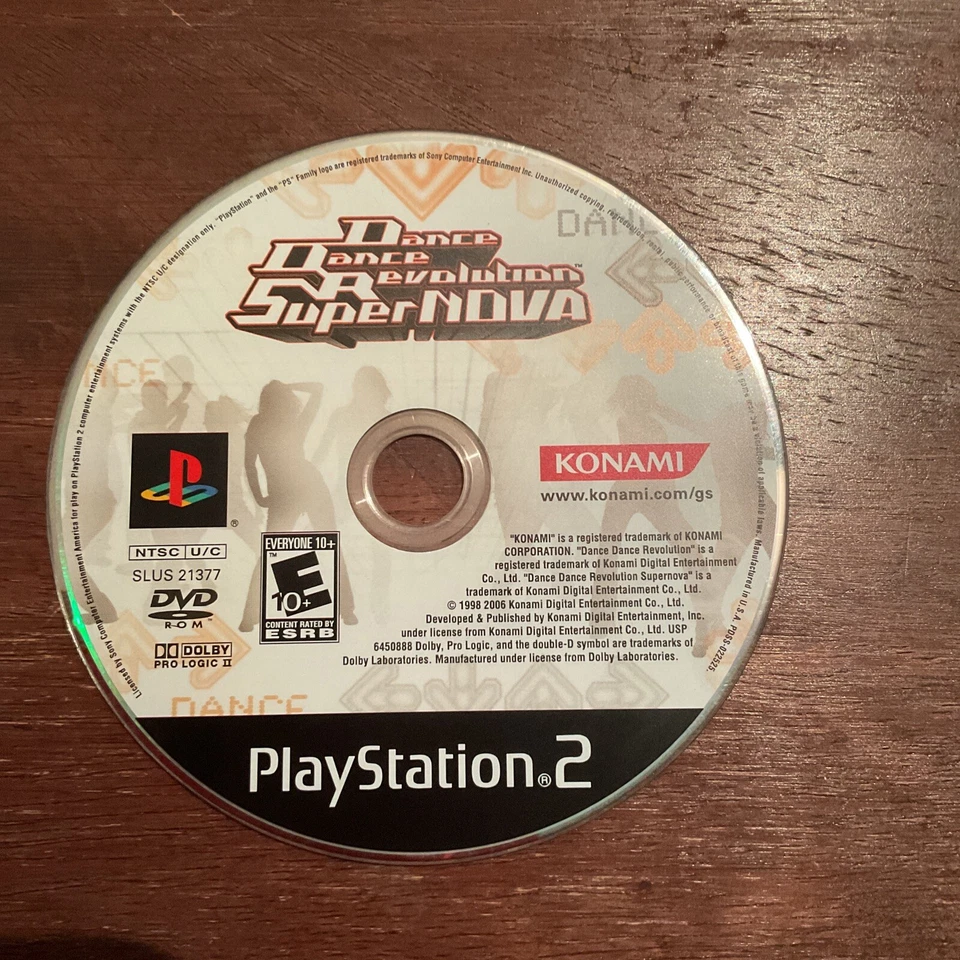 Dance Dance Revolution SuperNova (Sony PlayStation 2, 2006) Disc Only - Image 1 of 1