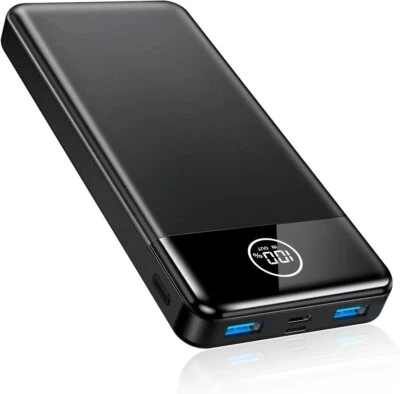 Caricabatteria portatile Power Bank 33800mAh 22,5W USB CUSB A iPhone Samsung - Immagine 1 di 3