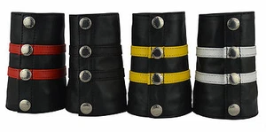 910-Echt Leder Armband,Lederstulpe,Ledermanschetten,Armband,leather bracers, - Bild 1 von 8