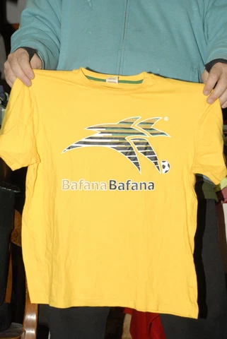 Bafana Bafana official t shirt South African national soccer team near mint Cover
