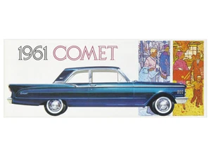Folleto de ventas Comet 1961 reproducción sala de exposición literatura características nuevo - Imagen 1 de 2