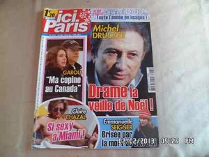 ICI PARIS N°3417 28 DEC 2011 MICHEL DRUCKER GAROU C.CHAZAL E.SEIGNER D65 - Imagen 1 de 1