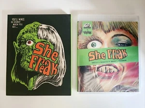 She Freak (1967) LE: Blu Ray w/ Slipcover Sealed New Mint VS US Ships in Box - Picture 1 of 6