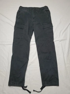 American Eagle Flex Cargo Pants Black Men's Size 30x30 90's Y2K Grunge  - Image 1 of 4