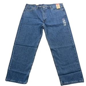 Jeans Levi’s 550 Azul Calce Relajado Denim Pierna Cónica Para Hombre 44x29 Nuevos con Etiquetas - Imagen 1 de 8