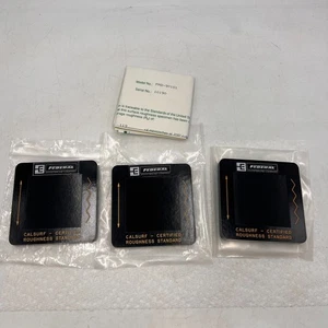 3 Federal Profilometer Oberflächenrauheit Standard Patches PMD-90101 119 120 125 - Bild 1 von 13