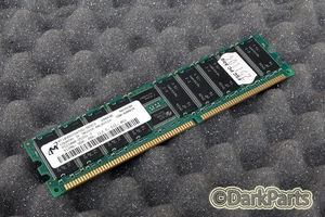 Micron MT18VDDT6472G-256C3 512MB PC2100R-25331-Z ECC REG Memory RAM - Picture 1 of 1