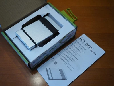 ICY BOX IB-252-StU3 USB 3.0 Externes Gehäuse 2,5" SATA HDD SSD Aluminum Rubber - Bild 1 von 4