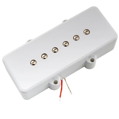 Pastilla puente bobina única Artec White Alnico 5 9K para guitarra eléctrica Jazzmaster Foto 1 de 4