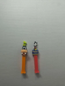 Disneys Mickey And Goofy Pez Dispenser Loose 2 - Picture 1 of 4