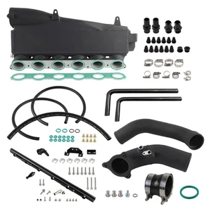 Charge Air Cooler Manifold & Pipes For BMW B58 Gen 1 M140i M240i 340i 440i 540i - Picture 1 of 11