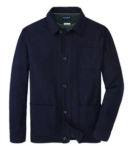 Peter Millar Crown Crafted Artisan Lux Cashmere Chore Coat Jacket Large $1295 - Picture 1 of 10