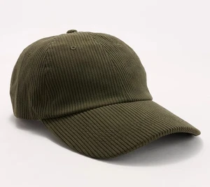 Complliments Cord Baseball Cap Deep Olive One Size New - Picture 1 of 2