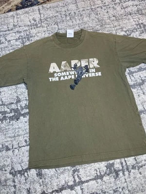 Camiseta BAPE A Bathing Ape Adulto ¡Pequeñas Manchas Verdes! Foto 1 de 4