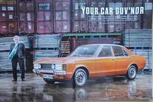 Original CC 2020 extracted article The SWEENEY FORD CONSUL 3000 GT & Bill Murray - Picture 1 of 1