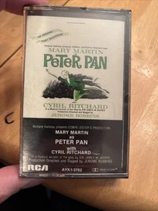 Peter Pan w/ Mary Martin Cassette Tape - Original 1954 Cast Recording Musical - Picture 1 of 10