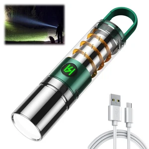 Torce ad Alta Potenza, 100000 Torce LED Ricaricabili ad Alto Lumen, 6 Mod... - Foto 1 di 6