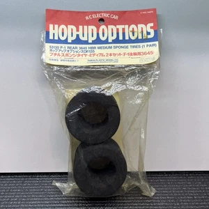 Tamiya 53135 Rear 3645 Medium HBR Sponge Foam Tires F1 OP-135 F103 F102 F104 - Picture 1 of 5