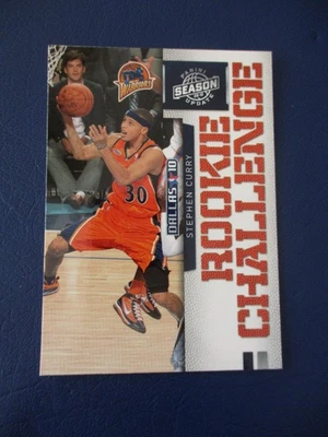 Actualización de temporada 2009-10 Panini Rookie Challenge Stephen Curry #1 radiocontrol Foto 1 de 2
