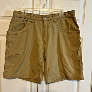 Mountain Khakis Classic Fit Uomo 38x10 Pantaloncini da Escursionismo Utility Marrone - Foto 1 di 8