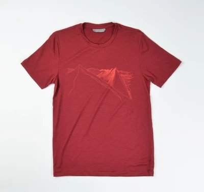 Camiseta de hombre Icebreaker de lana merino manga corta talla S Foto 1 de 4