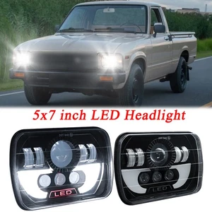 5x7" 7x6" LED Headlight Hi-Lo Beam DRL For Toyota Pickup 1982-1995 Truck 4Runner - Picture 1 of 13