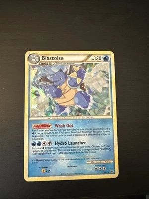 Blastoise 13/95 Non Holo Rare HS Unleashed LP With Tracking - Image 1 of 4