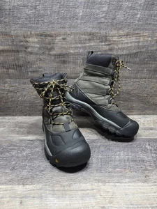 Keen Summit County Mid Calf Mens Work Boots Shellback Green/Gray Waterproof 9.5 - Picture 1 of 15