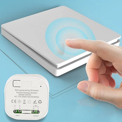 Mini Funk Empfänger 433MHZ Funkschalter System Wandschalter Lichtschalter 230V - Bild 1 von 4