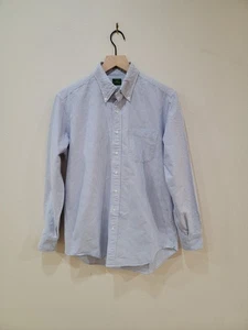 Sid Mashburn Oxford Cloth Button Down Begal Striped Blue 16/35 Size Large - Picture 1 of 5