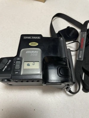 Câmera Ricoh Mirai Zoom 35mm 35-105mm one take AF Point & Shoot / Manual e Estojo - Imagem 1 de 4