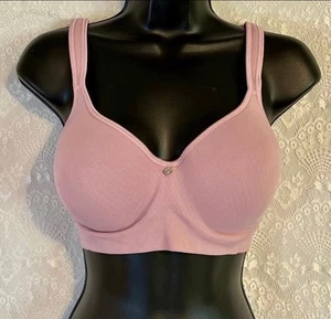 NWT Breezies Underwire Comfort Strap Lavender Bra 38C - Picture 1 of 10
