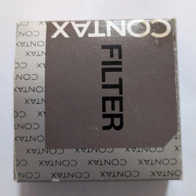 Contax 46mm 1A MC Silver Filter with Case Used Photography Accessory - Image 1 of 4