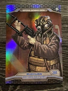 Star Wars Perspectives Refractor Parallel Base #38E Zuckuss - Picture 1 of 2