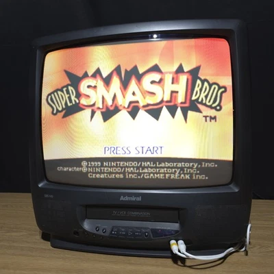 🔥 Admiral 19 英寸 GOJ 12333 录像机组合 CRT 电视 — 第 1/4 张图片