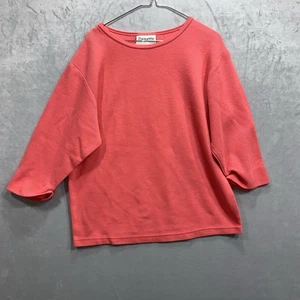 Vintage Paquette Petite Byer California Coral Sweatshirt Size 10 - Picture 1 of 12