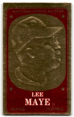 1965 Topps Embossed Lee Maye Baseball Cards #62 - Image 1 of 2