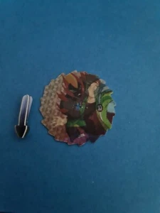 Ben 10 Alien Force Battle Blades HOLO Tazo TOPS 🧸#48 & OWN SPINNER 🧸 FREE POST - Picture 1 of 2
