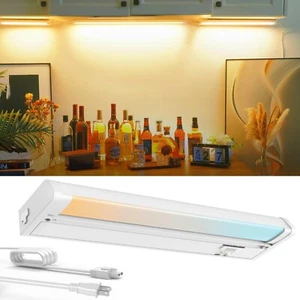 12" LED Under Cabinet Lighting, 8W 600LM, 3 Color Temperatures (3000K/4000K/5... - Picture 1 of 7