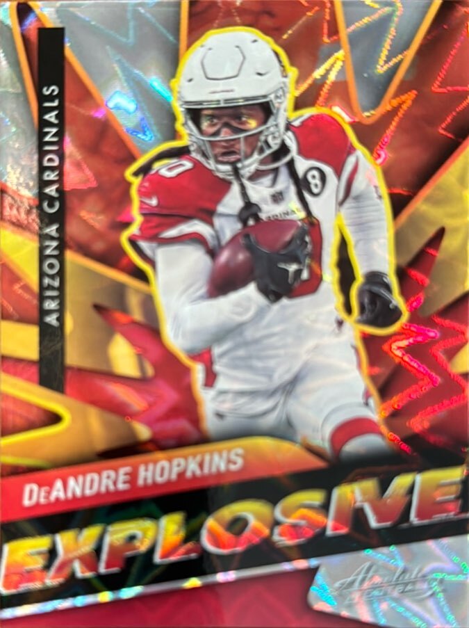 2021 Panini Absolute Explosive#E1 DeAndre Hopkins - Arizona Cardinals