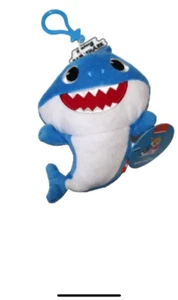 Nickelodeon Baby Shark Clip On Coin Change Purse 5" Various Daddy Baby Grandma - Picture 1 of 12