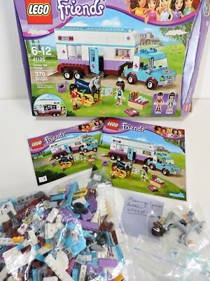 Lego 41125 Horse Vet Trailer Box and Manuals but Missing Horse Saddle - Image 1 of 4