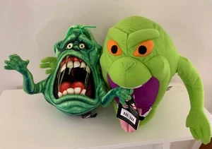 2 Ghostbusters Movie Slimer Green Ghost Plush Soft Toys Bensons Showbags - Picture 1 of 11