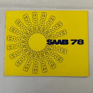 1978 Saab Car Sales Brochure Catalog Advertising Turbo EMS GLE GL - Picture 1 of 6