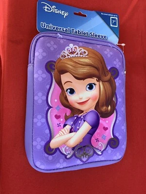 DISNEY SOFIA PRINCESS UNIVERSAL TABLET SLEEVE 7" New - Image 1 of 2