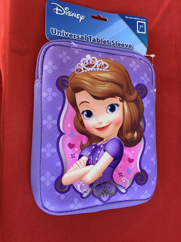 DISNEY SOFIA PRINCESS UNIVERSAL TABLET SLEEVE 7" New - Image 1 of 2