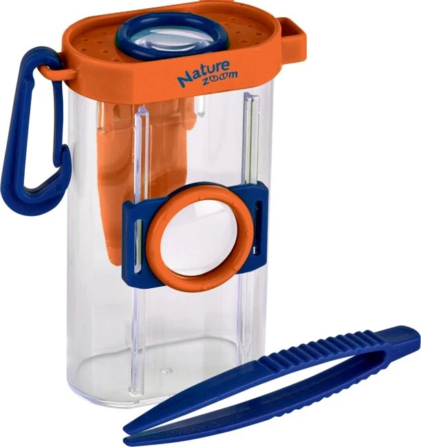 Spiegelburg Lupe Lupendose Nature Zoom oval Kunststoff-Lupendose 16289