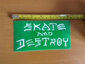 Thrasher Magazin Skate And Destroy Sticker. 1 Aufkleber 6,25 x 3,25 - Bild 1 von 1
