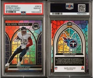 2022 Mosaic - Derrick Henry - Glass Mosaic - PSA 10 - Picture 1 of 1