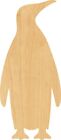 Emperor Penguin Laser Cut Out Wood Shape Craft Supply - Woodcraft Cutout